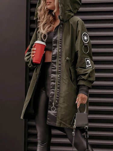 Stilla | Damen Langarm Kapuzenjacke