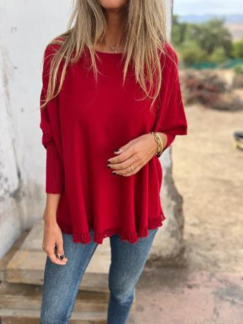 Stilla | Rundhalset Pullover