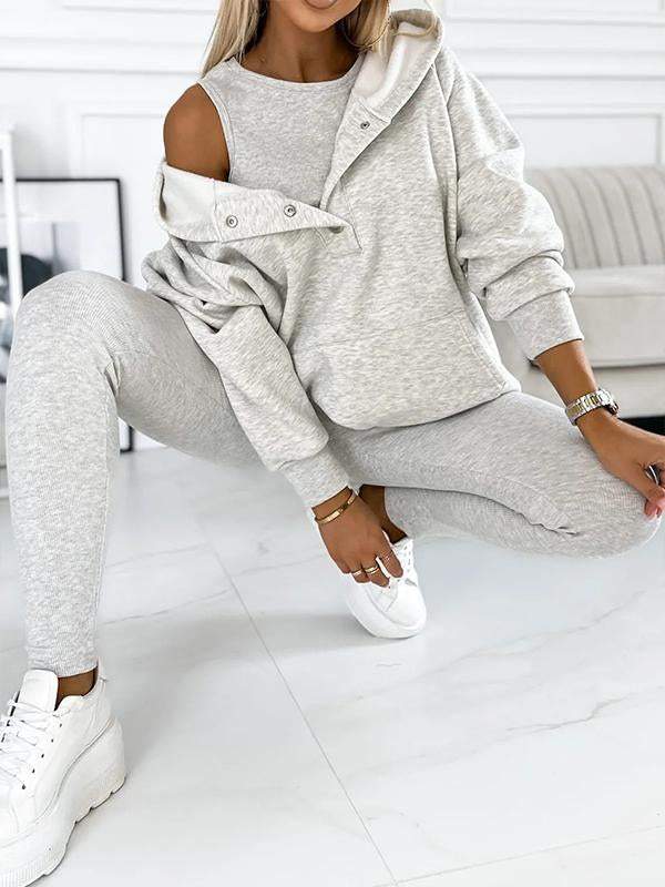 Stilla | Behageligt og afslappet sweatshirt outfit