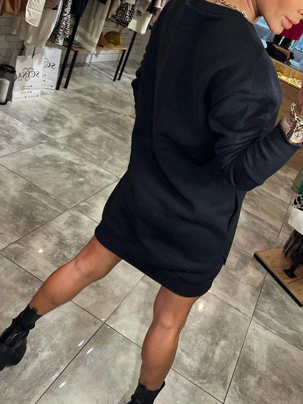 Stilla | Lækkert Sweatshirt Kjole