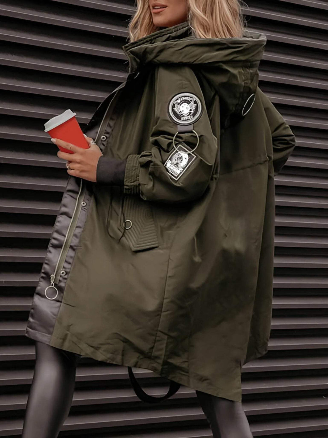 Stilla | Damen Langarm Kapuzenjacke