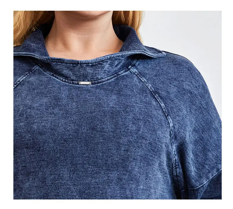 Stilla | Strikkedenimjakke Curve Plus Size