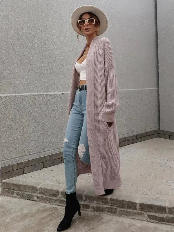 Stilla | Løs Pullover Strikjakke