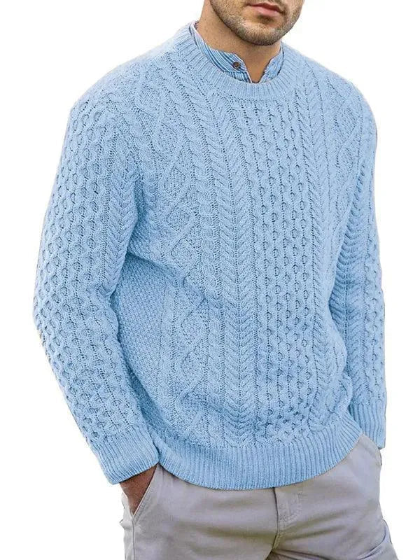 Stilla | Hals Kabel Mænd Pullover Pullover