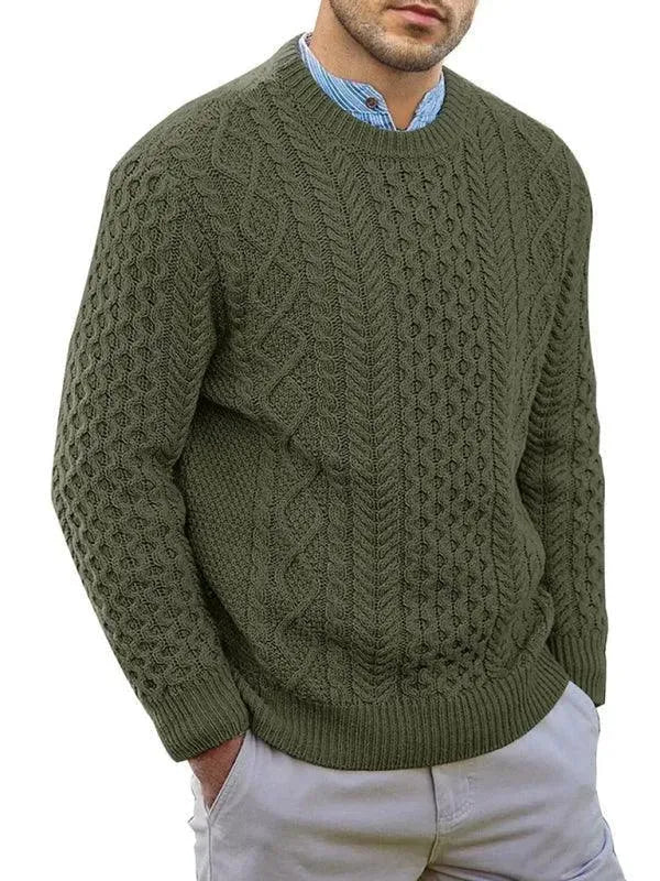 Stilla | Hals Kabel Mænd Pullover Pullover