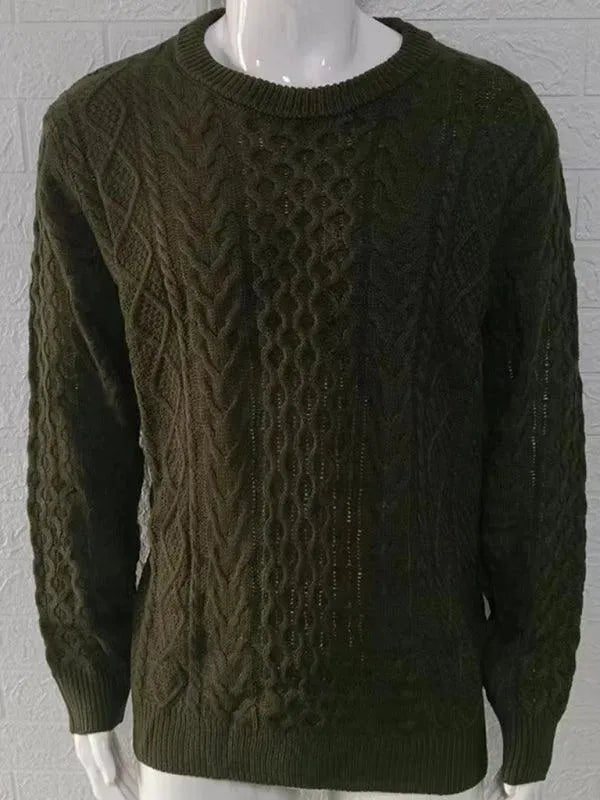 Stilla | Hals Kabel Mænd Pullover Pullover
