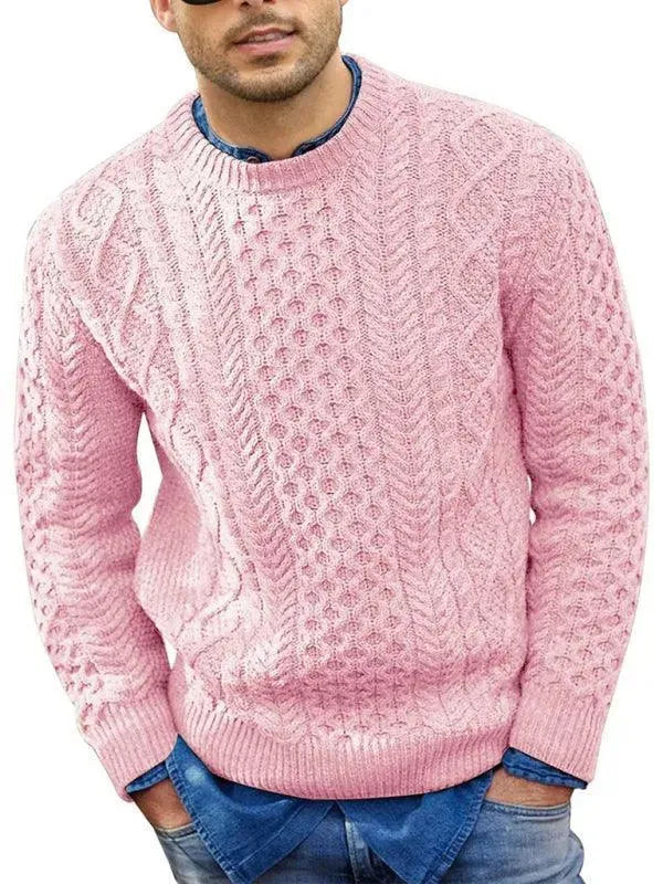 Stilla | Hals Kabel Mænd Pullover Pullover