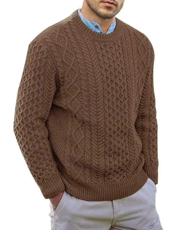 Stilla | Hals Kabel Mænd Pullover Pullover
