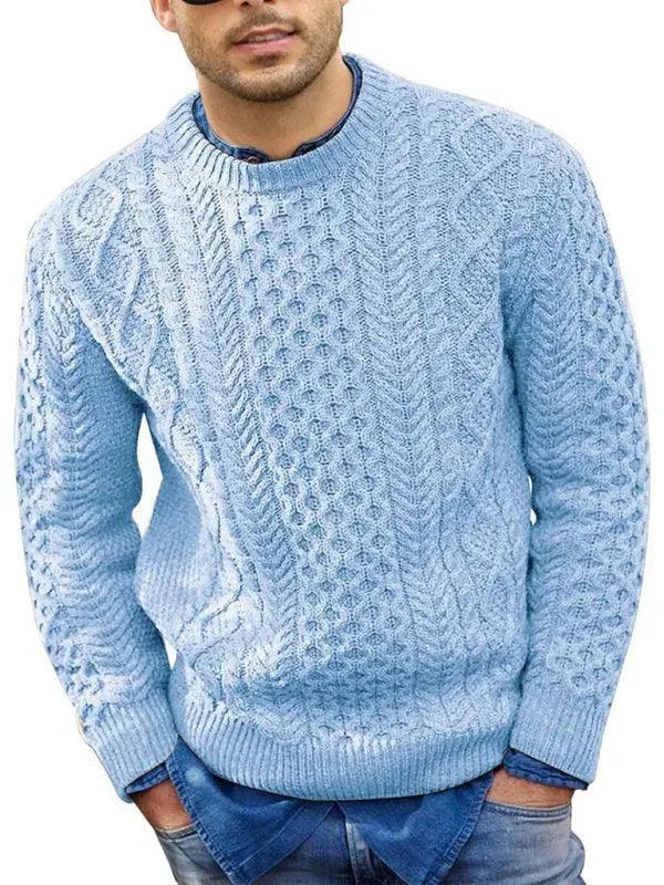 Stilla | Hals Kabel Mænd Pullover Pullover
