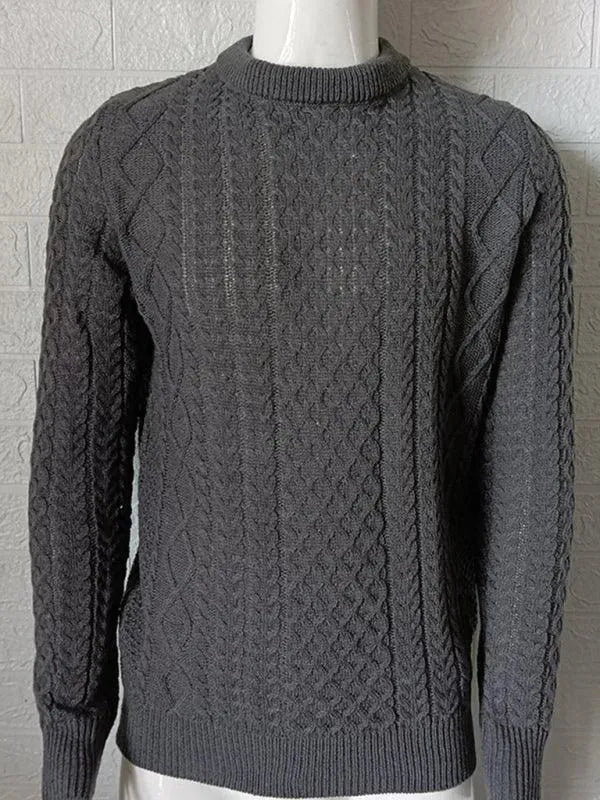 Stilla | Hals Kabel Mænd Pullover Pullover