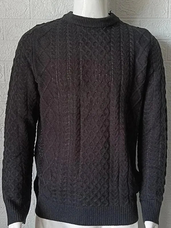 Stilla | Hals Kabel Mænd Pullover Pullover