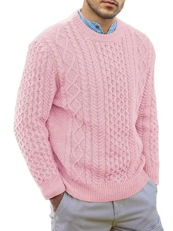 Stilla | Hals Kabel Mænd Pullover Pullover