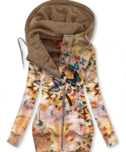 Stilla | Dame Sommerfugl Kunst Cardigan