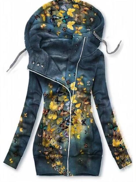 Stilla | Dame Sommerfugl Kunst Cardigan