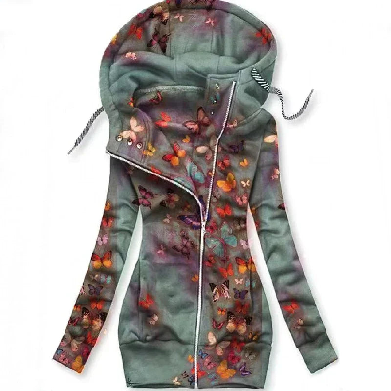 Stilla | Dame Sommerfugl Kunst Cardigan