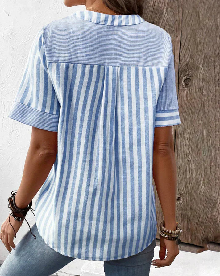 Stilla | Flot bomuldsbluse