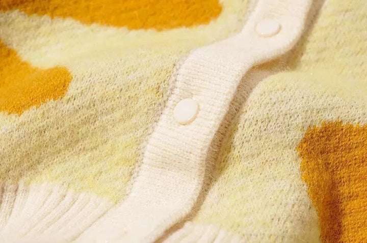 Stilla | Crop Strikjakke Pullover til Damer