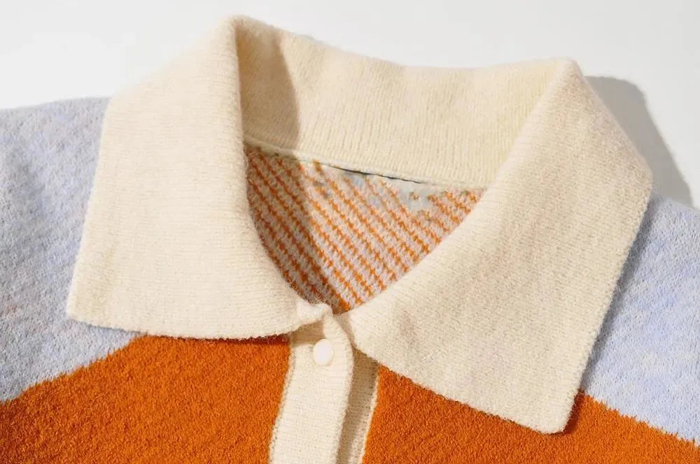 Stilla | Crop Strikjakke Pullover til Damer