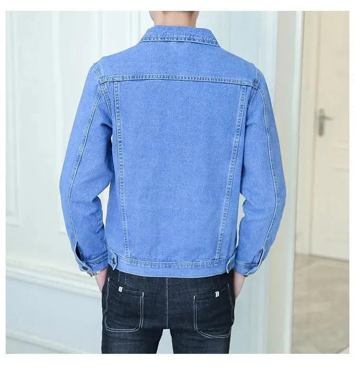 Stilla | Revers Denim Jakke Herre