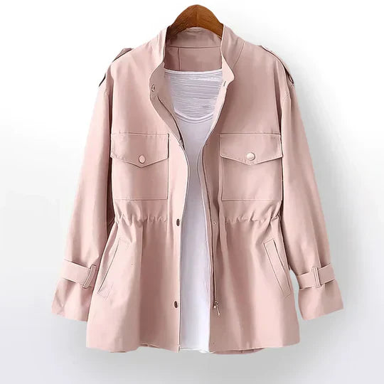 Stilla | Elegant Trenchcoat Med Justerbar Talje
