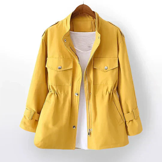Stilla | Elegant Trenchcoat Med Justerbar Talje