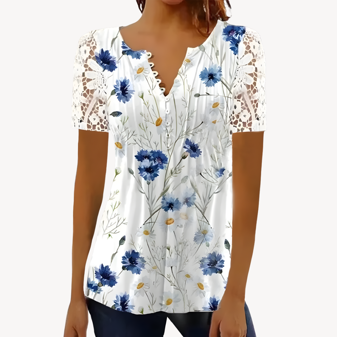 Stilla | Kvinders Blonde Ærme Bluse