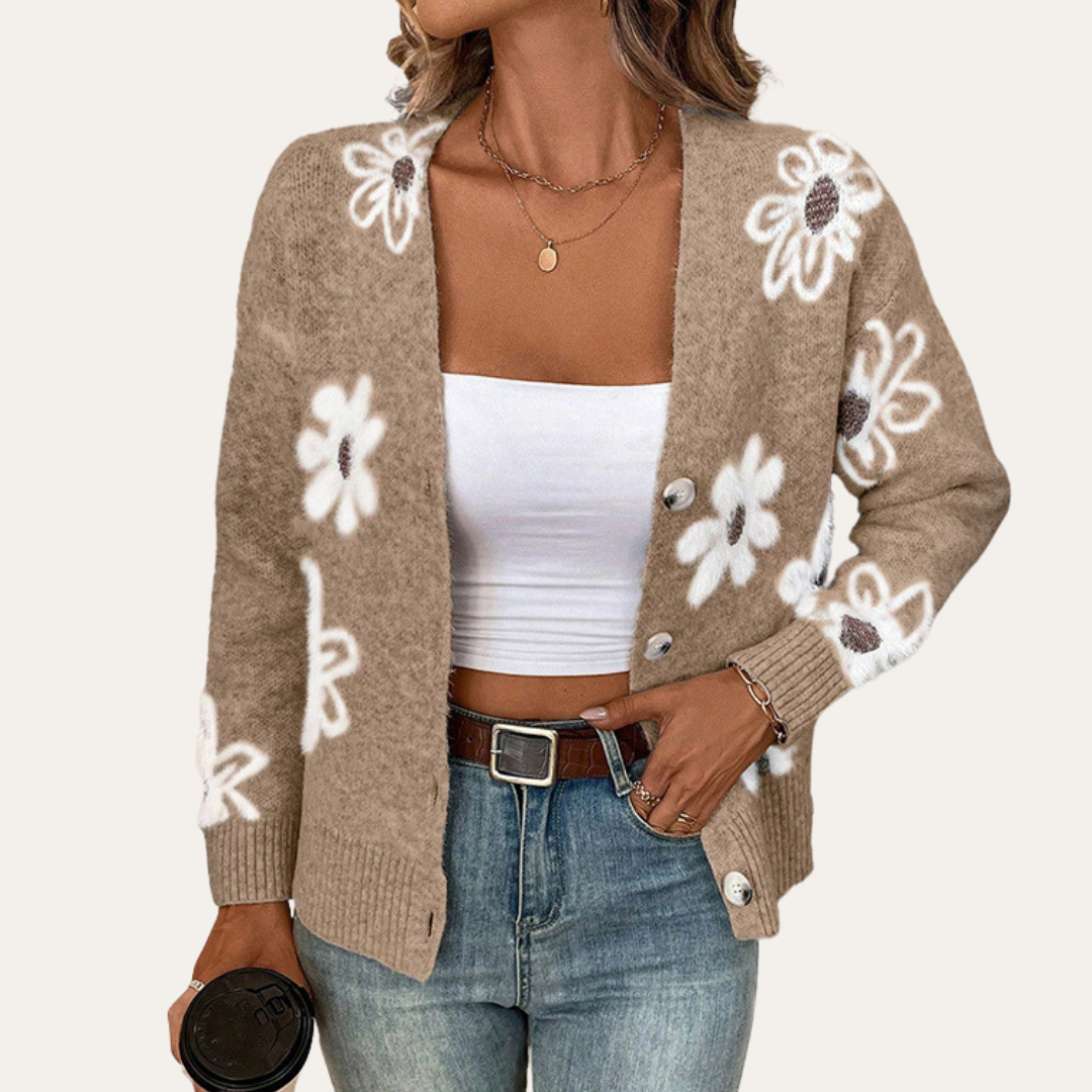 Stilla | Trendy Strikcardigan til Kvinder