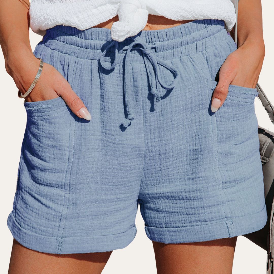 Stilla | Kvinders Afslappet Snøre Shorts