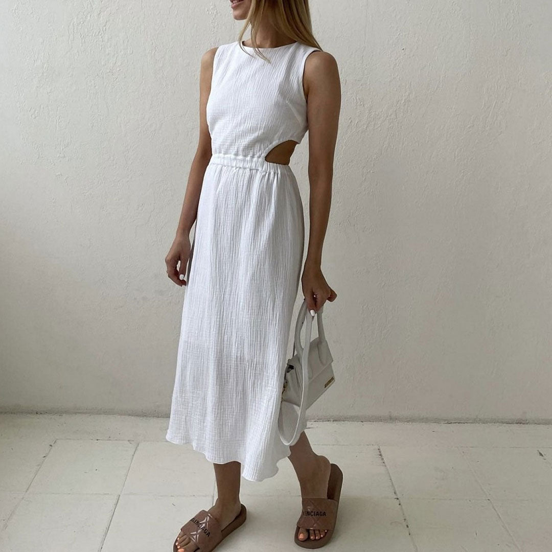 Stilla | Elegant og Casual Midi Sommerkjole