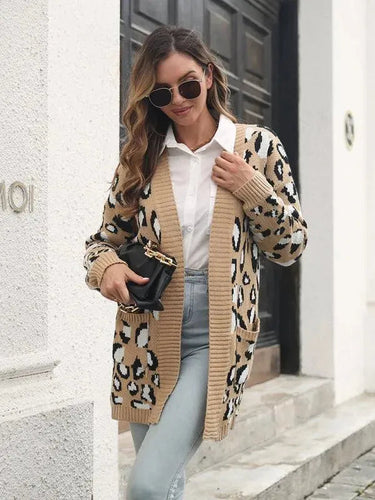 Stilla | Jacquard Strikjakke Pullover
