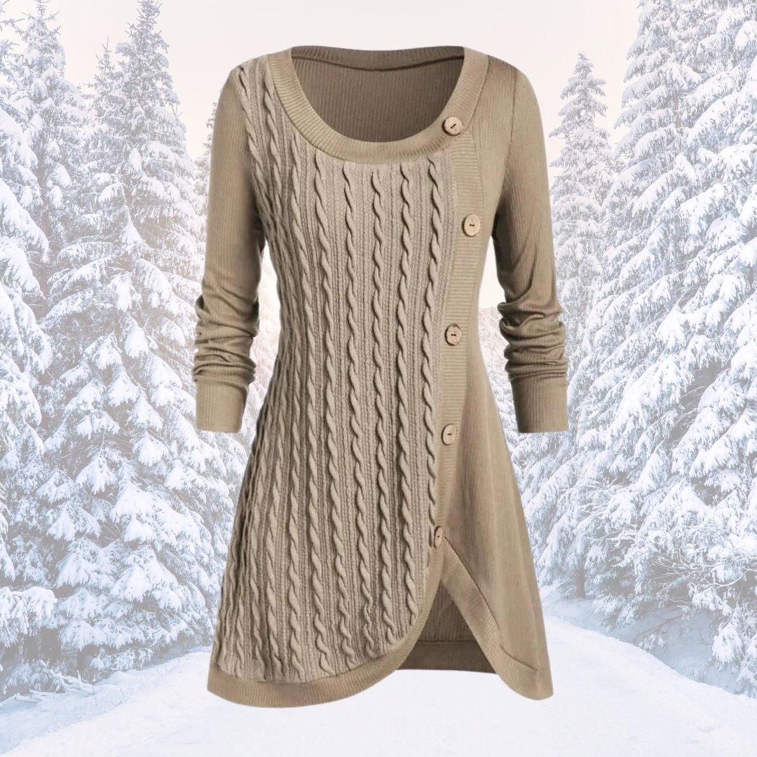 Stilla | Varm og elegant strikkjole