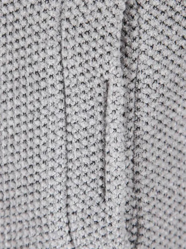 Stilla | Hætte lynlås mænds strikjakke pullover