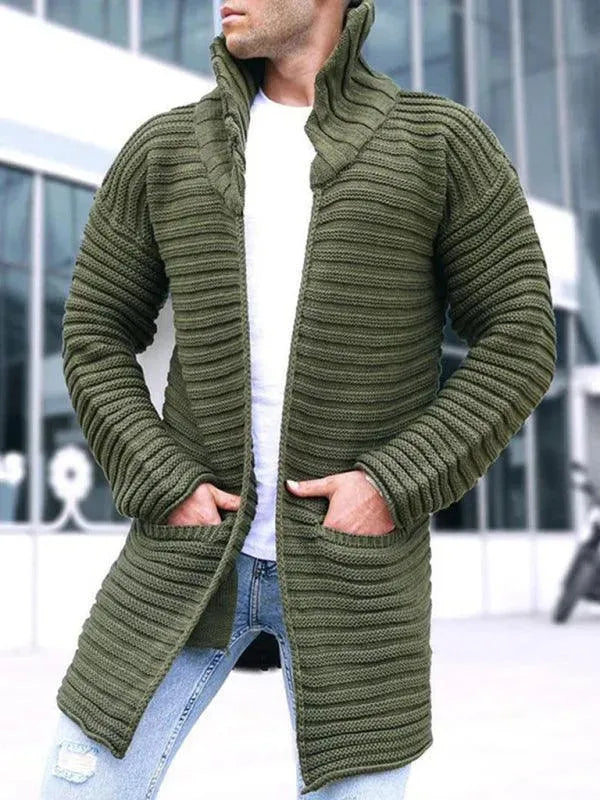 Stilla | Rullekrave Herre Strikjakke Pullover