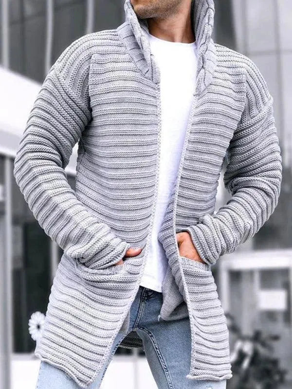 Stilla | Rullekrave Herre Strikjakke Pullover
