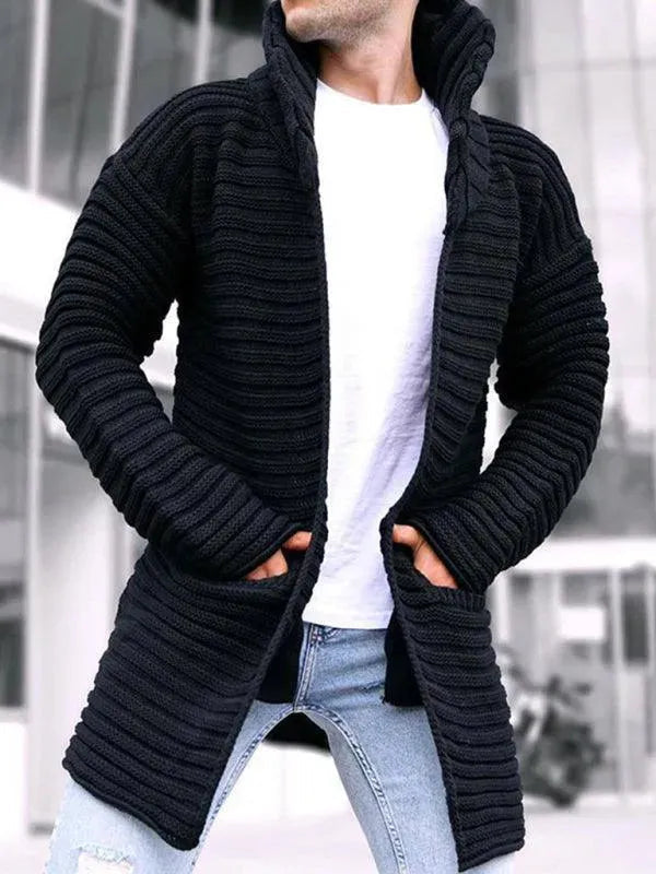 Stilla | Rullekrave Herre Strikjakke Pullover