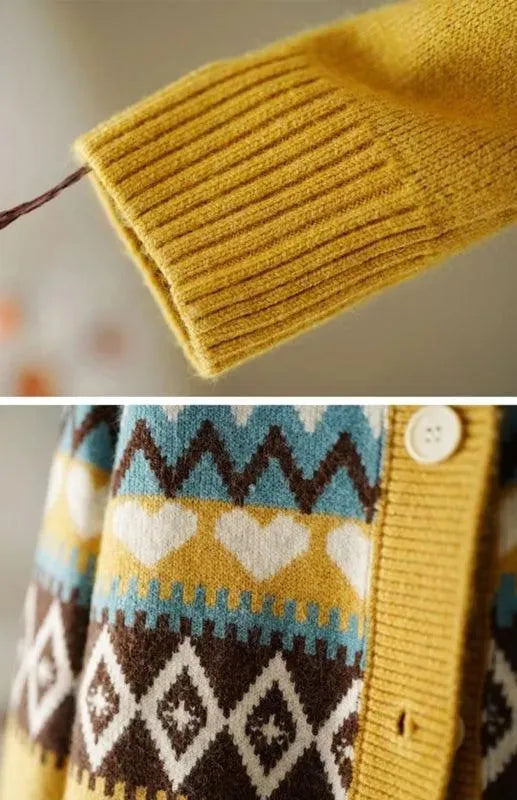 Stilla | Klassisk Dame Strikjakke Pullover