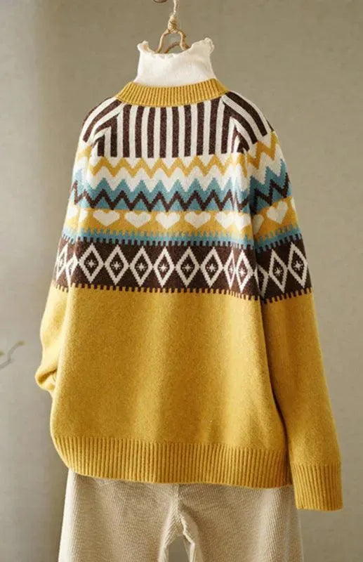 Stilla | Klassisk Dame Strikjakke Pullover
