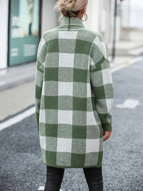 Stilla | Ternet Farveblok Cardigan Pullover