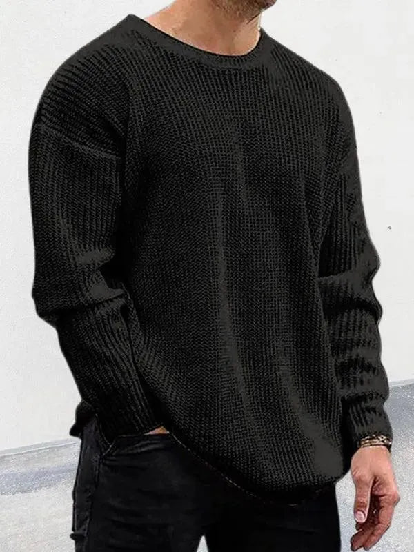 Stilla | Rund hals mænds sweater sweater