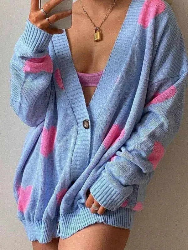 Stilla | Klassisk Strik Kvinder Strikjakke Sweater
