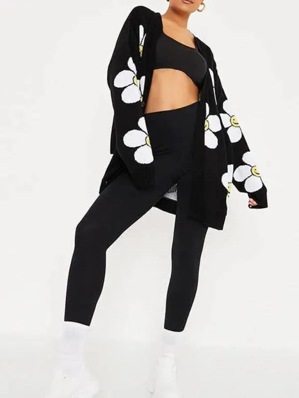 Stilla | Klassisk Strik Kvinder Strikjakke Sweater