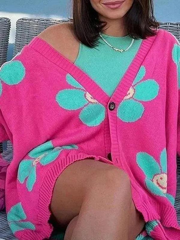 Stilla | Klassisk Strik Kvinder Strikjakke Sweater