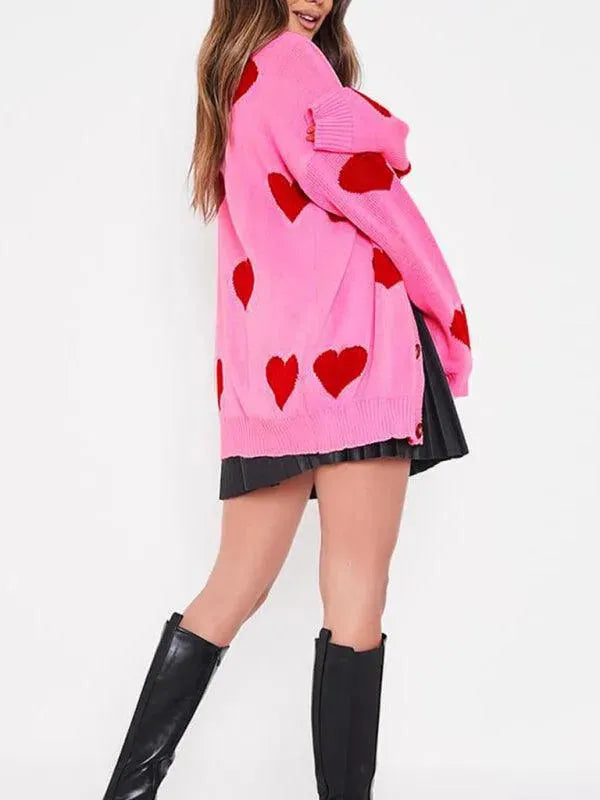 Stilla | Klassisk Strik Kvinder Strikjakke Sweater