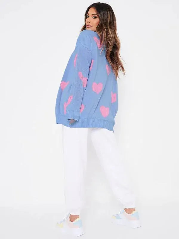 Stilla | Klassisk Strik Kvinder Strikjakke Sweater