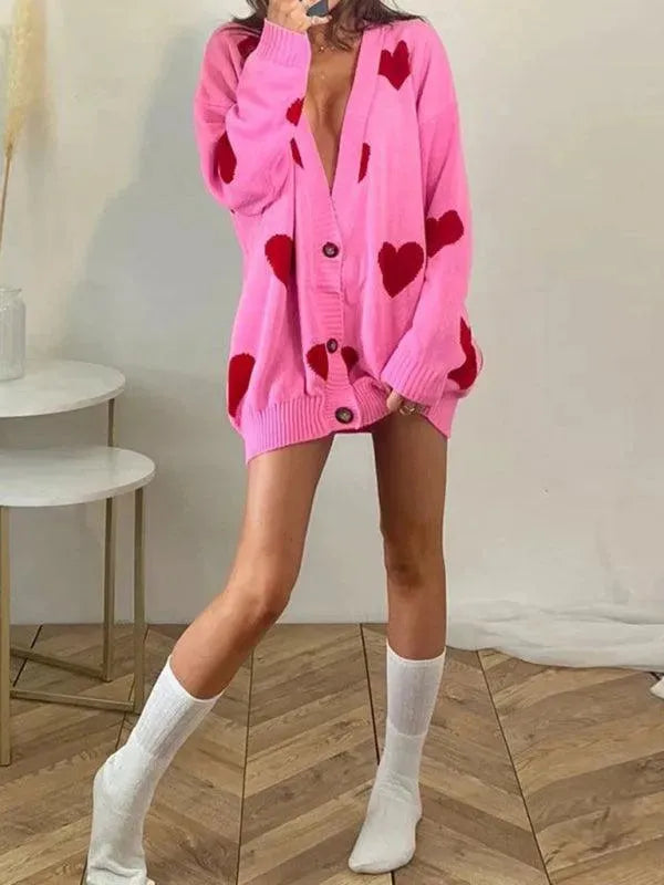 Stilla | Klassisk Strik Kvinder Strikjakke Sweater
