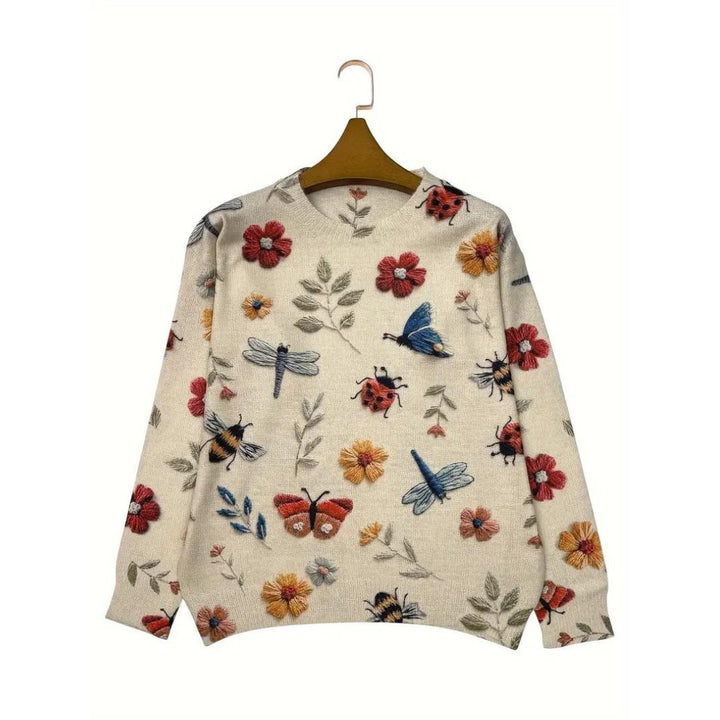 Stilla | Floral Turtleneck Pullover