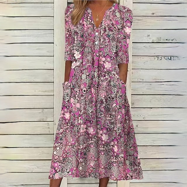 Stilla | Blomster Kjole