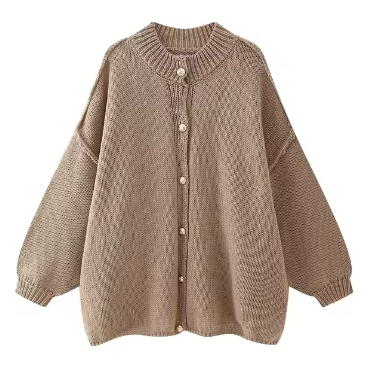 Stilla | Lækker Cardigan Med Metalknapper Til Damer