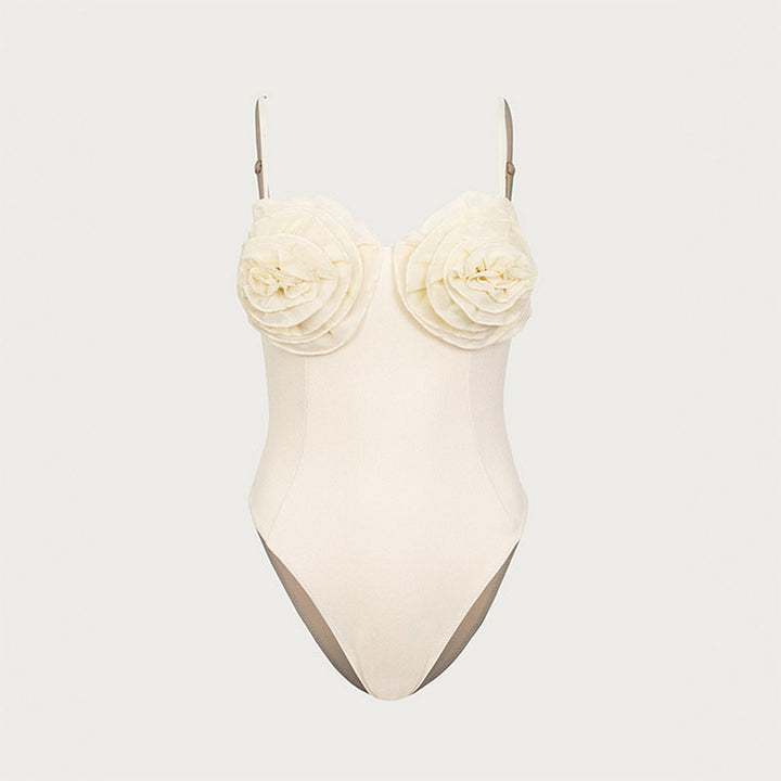 Stilla | Elegant Blomster Mønster Badedragt