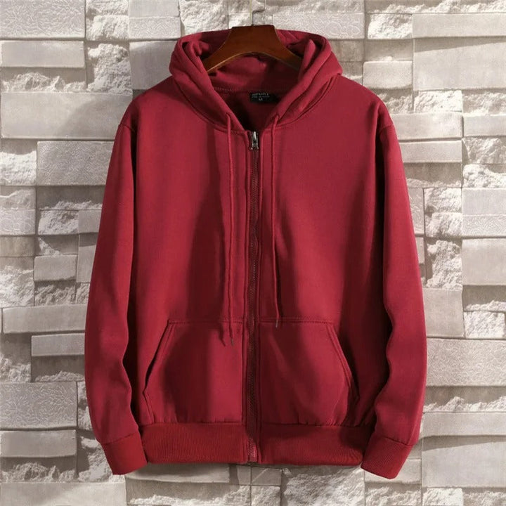 Stilla | Grå Sweatjakke Med Lynlås Til Unisex